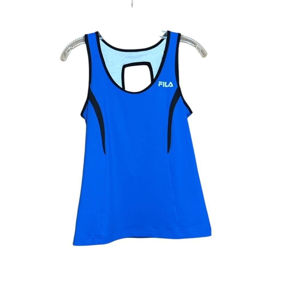 Fila Sport athletic tank blue size medium